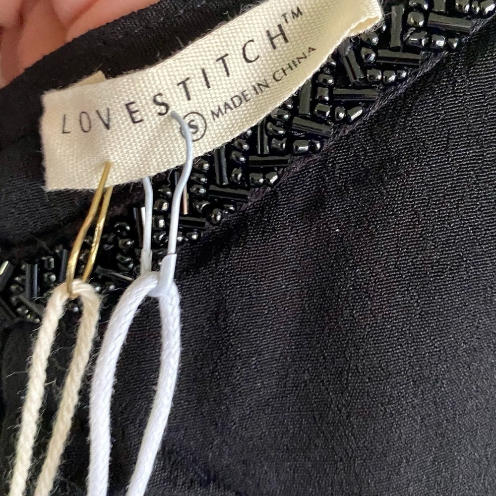 TANYA BEADED MAXI DRESS - BLACK - Picture 9 of 14